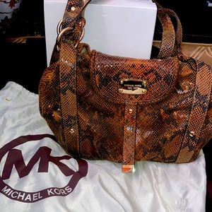 Michael Kors Phyton Satchel